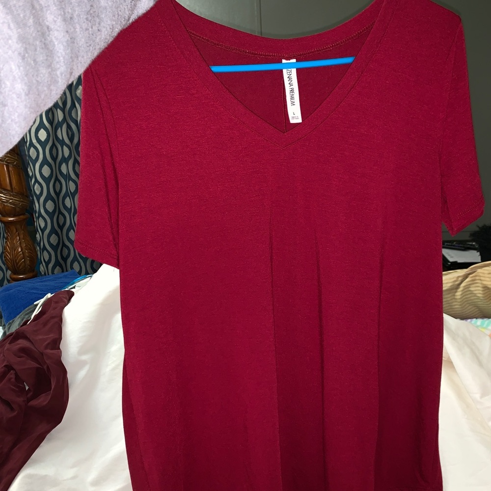 Brand new super soft v neck top